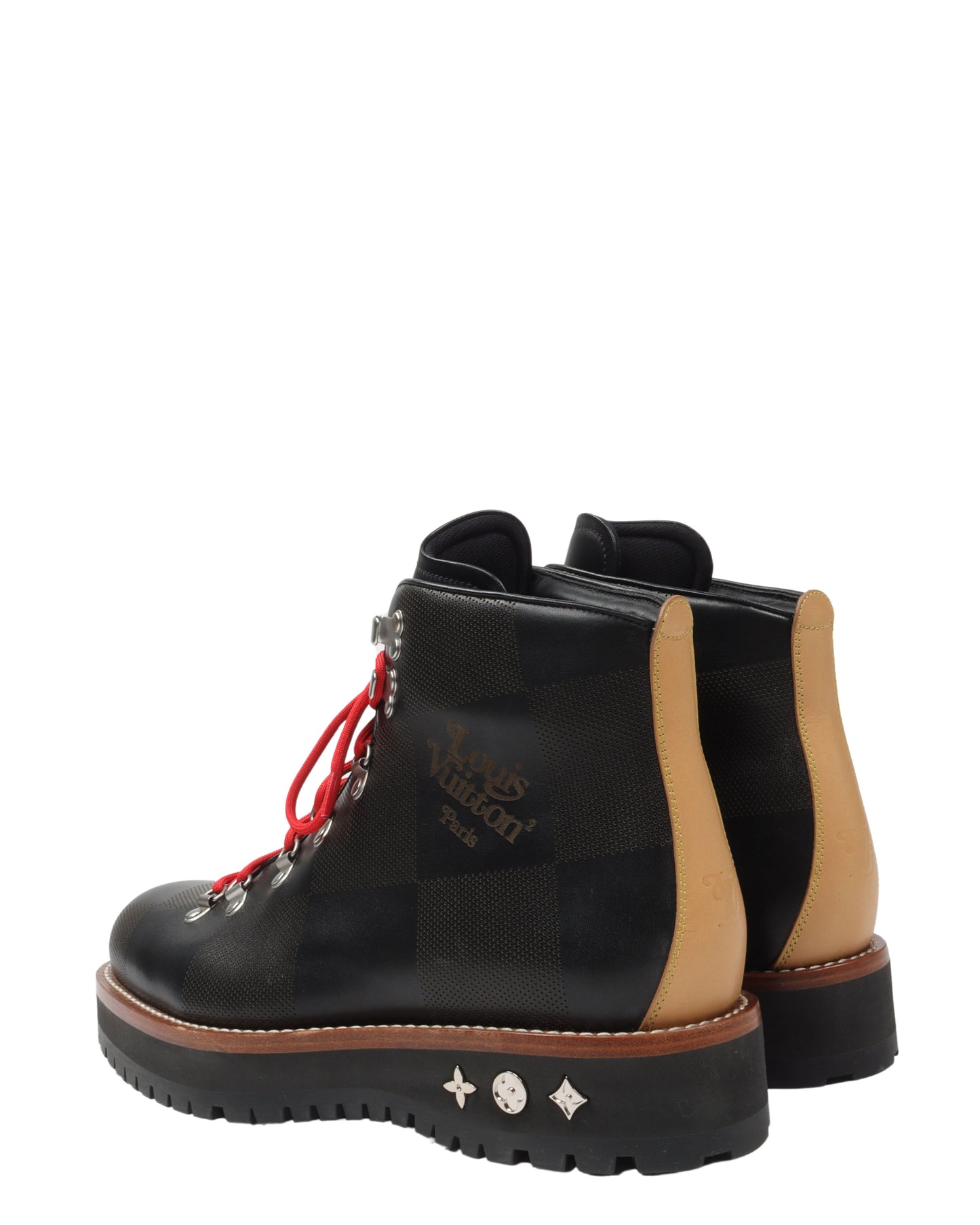 NIGO Damier Monogram Alpine Boots