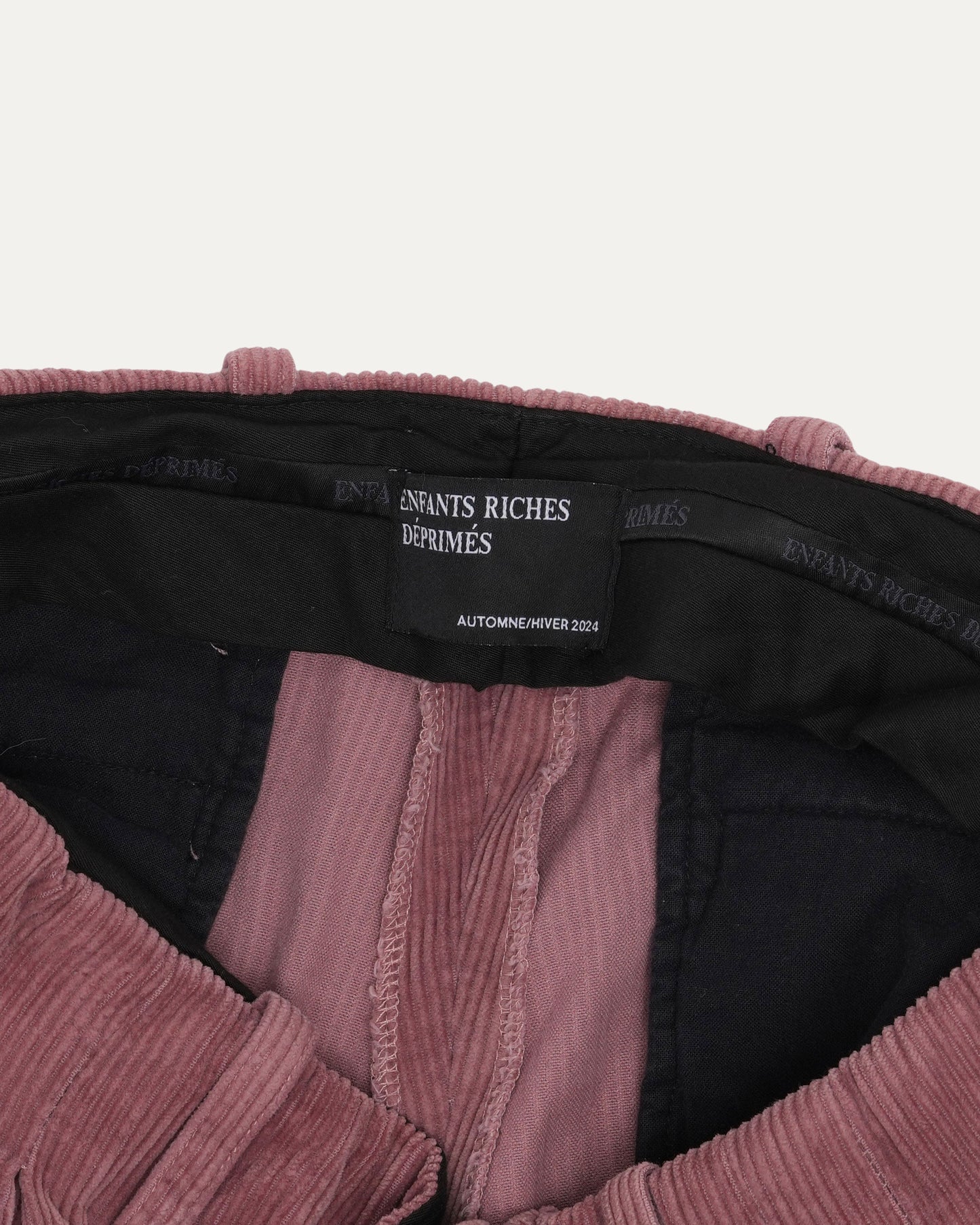 Corduroy Wide Leg Trousers