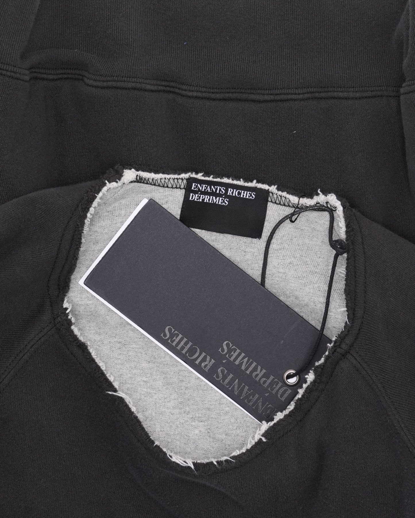 Lined Logo Raglan Sweatshirt
