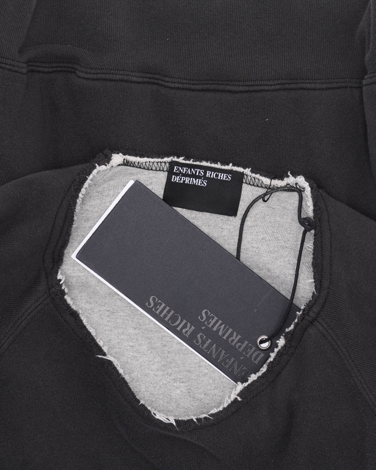Lined Logo Raglan Sweatshirt