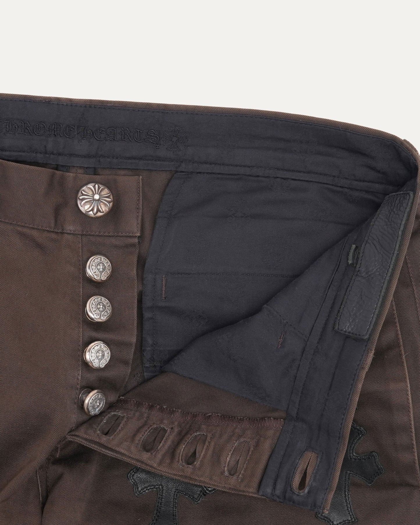 Cross Patch Chino Pants