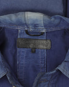 Cross Patch Bleu de Travail French Work Shirt