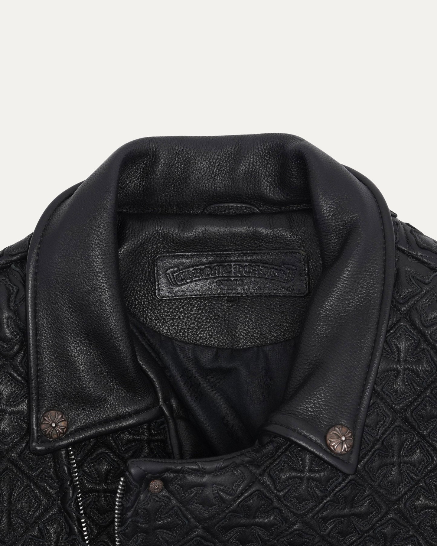 JJ Dean Mathematical Leather Jacket