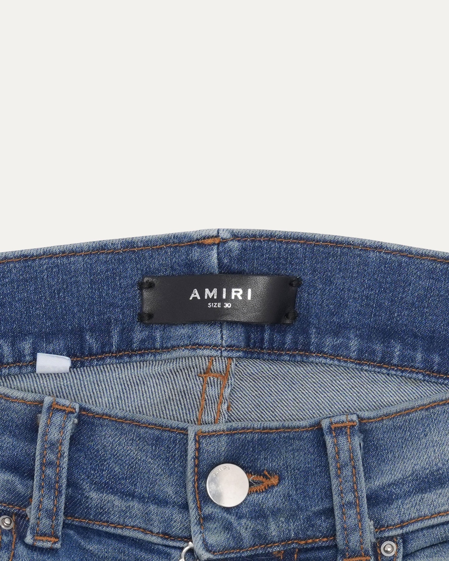 Repaired Distressed MX1 Jeans