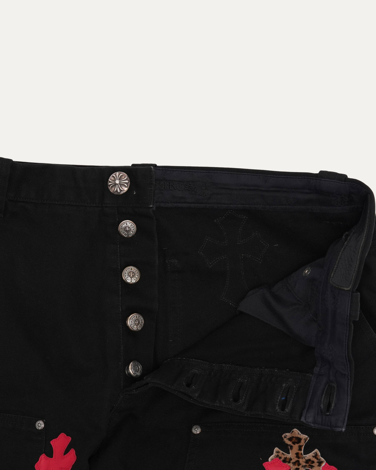 Cross Patch Double Knee Carpenter Pants