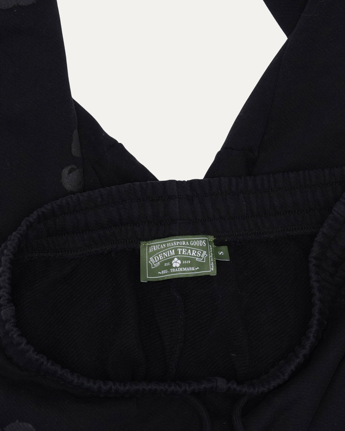 Tonal Cotton Wreath Sweatpants