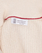 Ribbed Zip Up Sweater