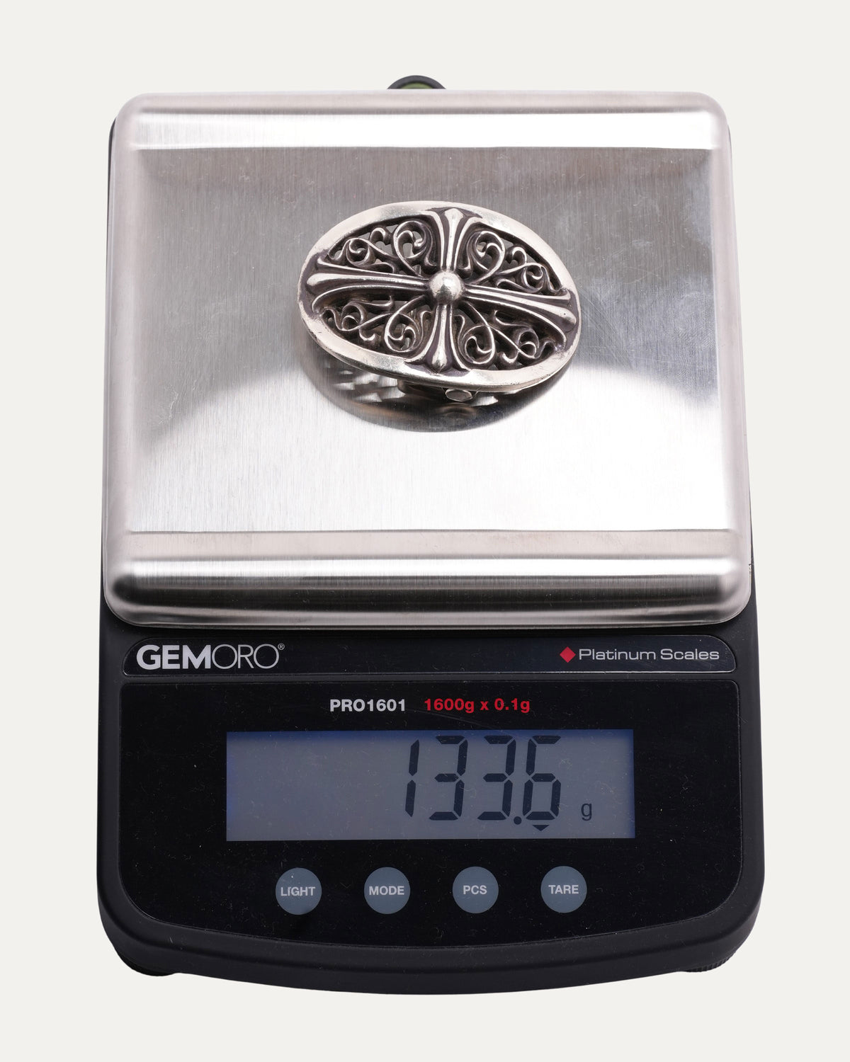 Oval Cross Belt Buckle