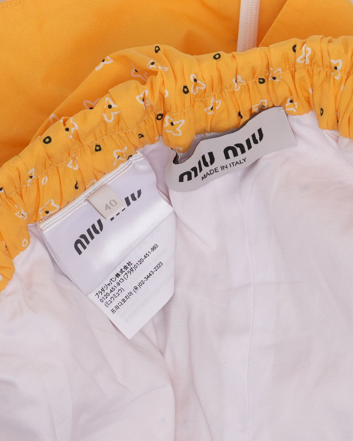 Bandana Low Rise Mini Skirt