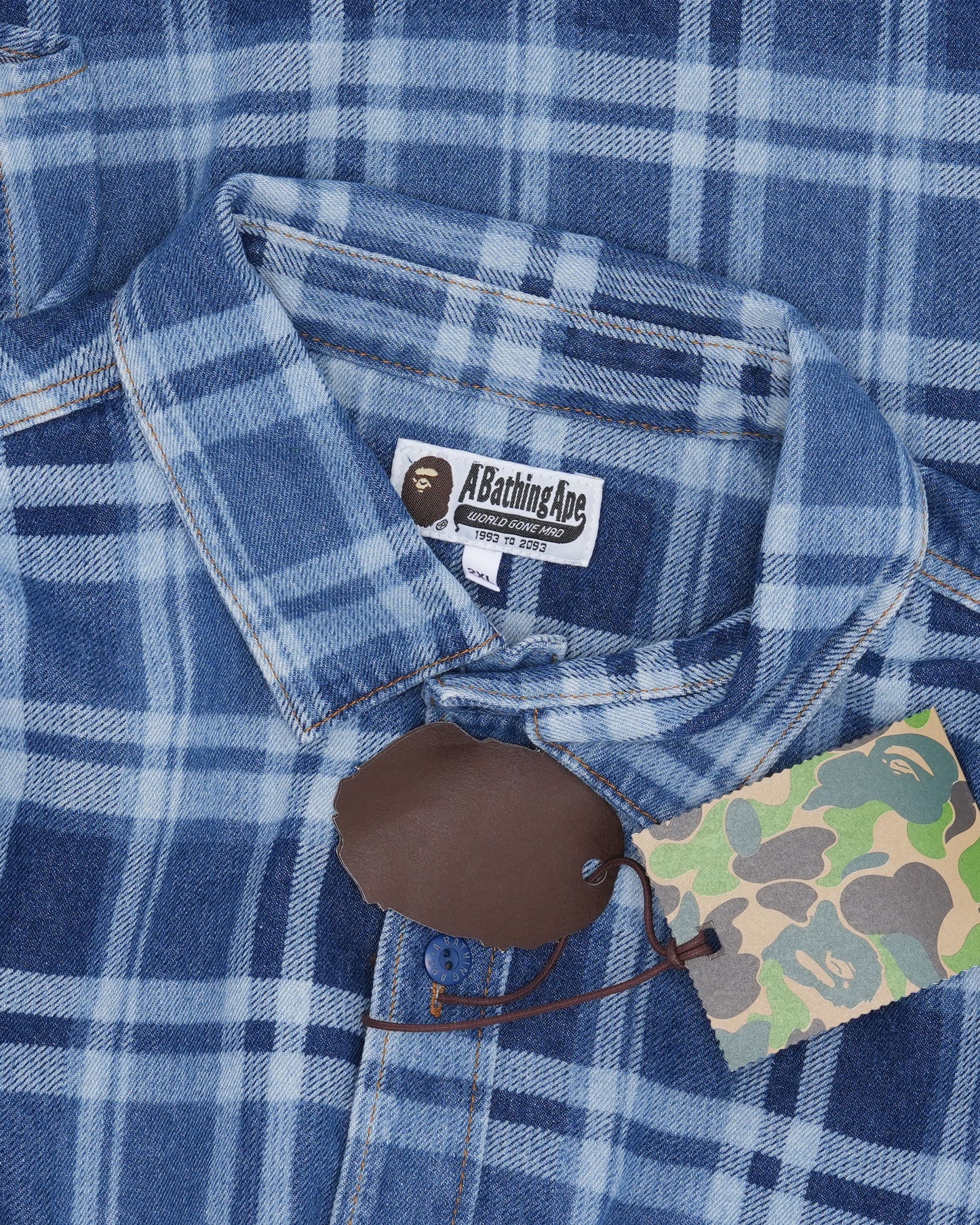Plaid Denim Shirt