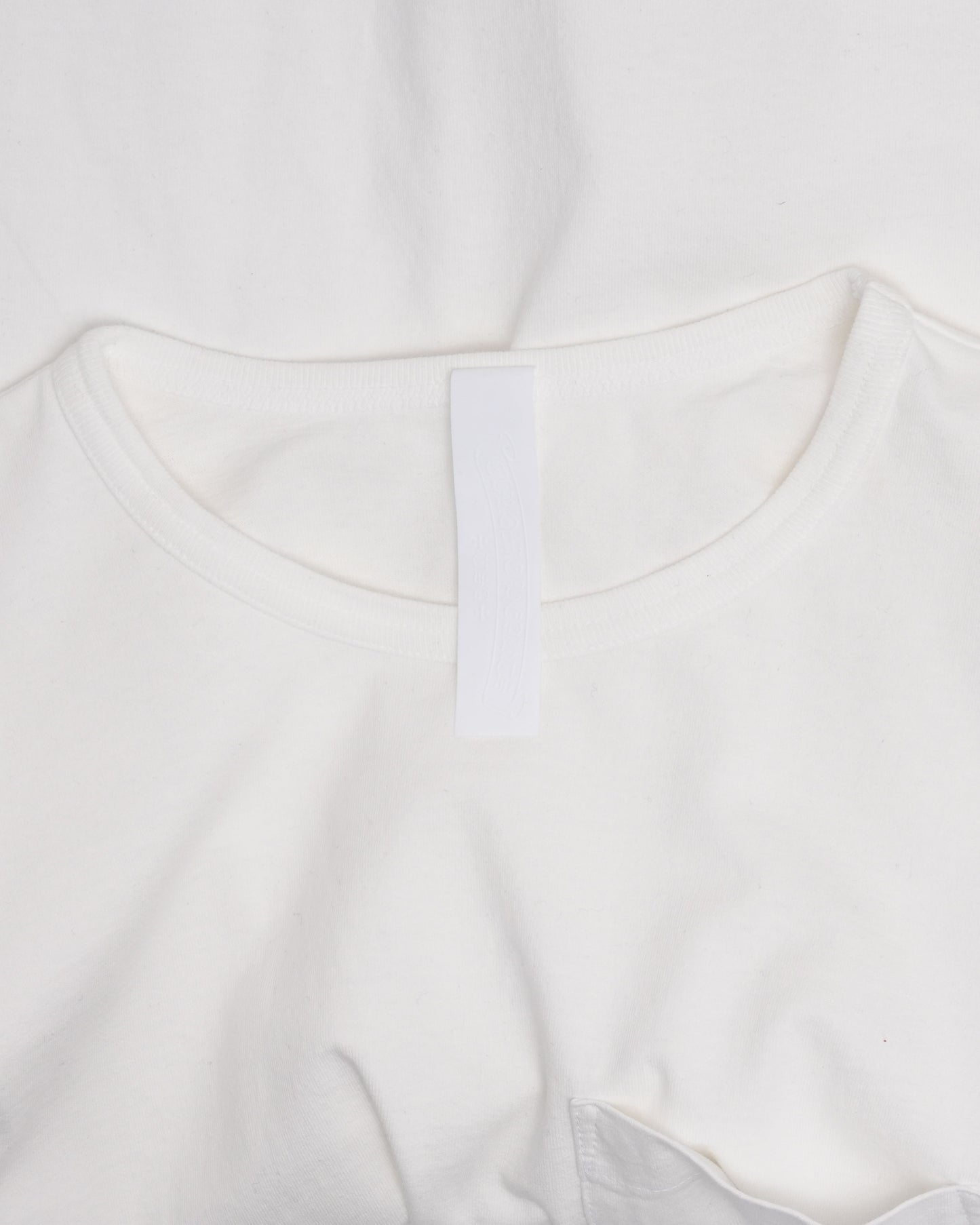 Embroidered Eyechart Long Sleeve Pocket T-Shirt