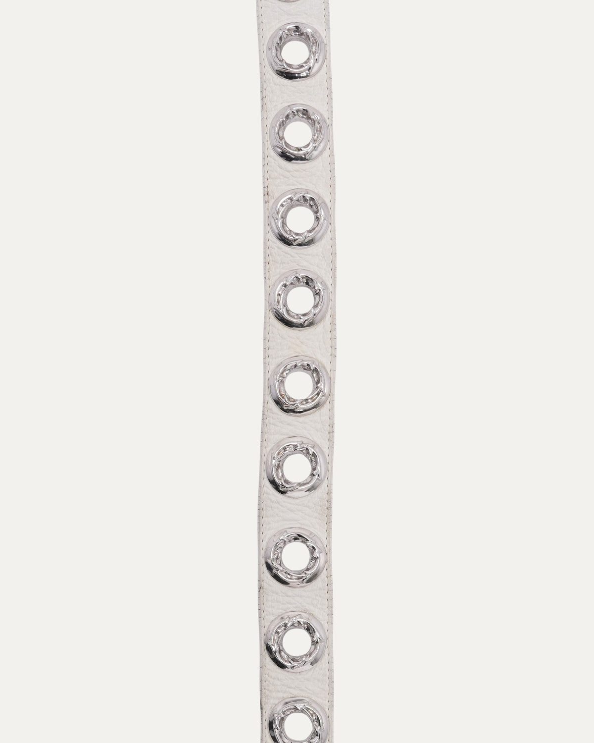Grommet Belt with American Flag Buckle