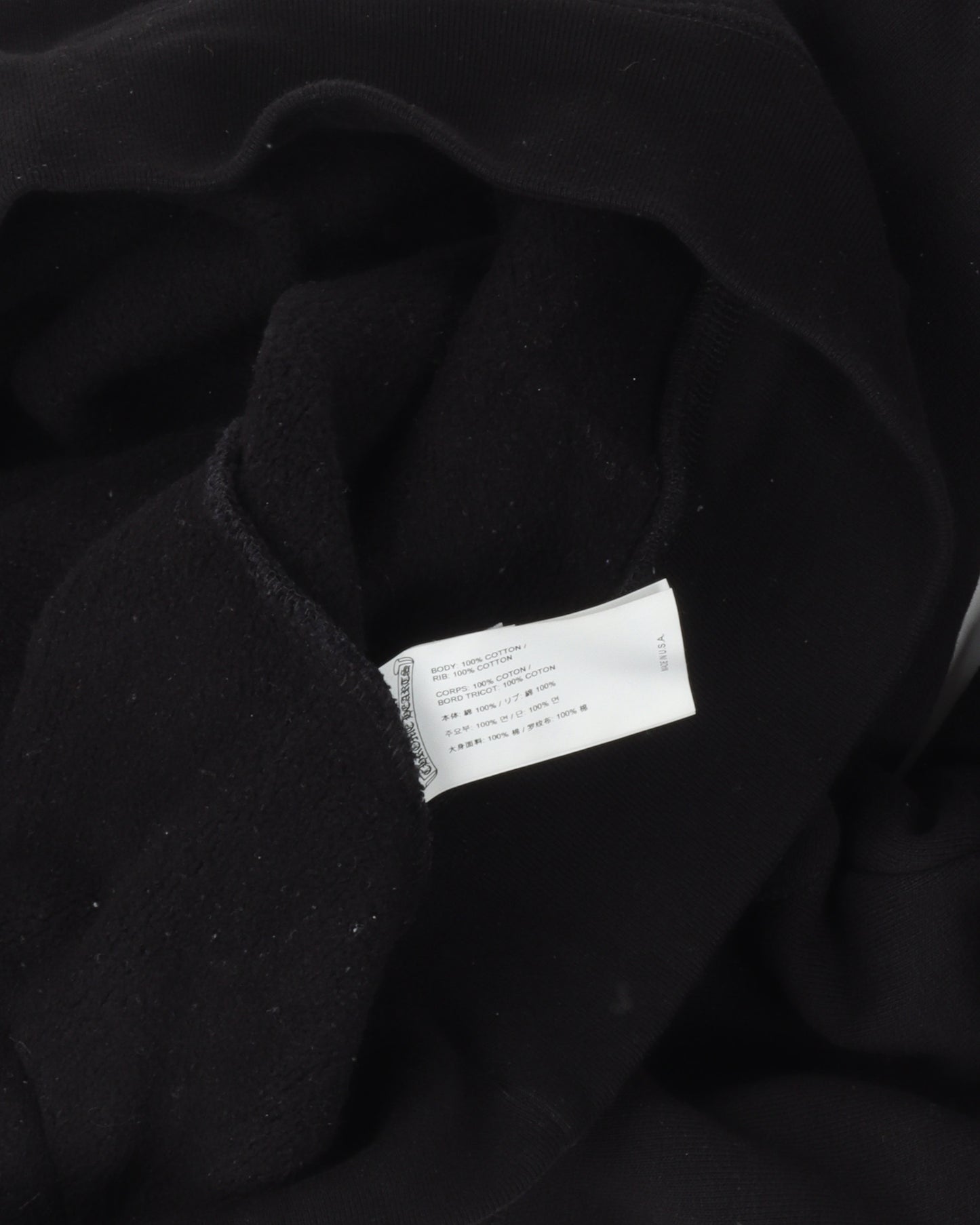 Embroidered Quarter Zip Sweatshirt