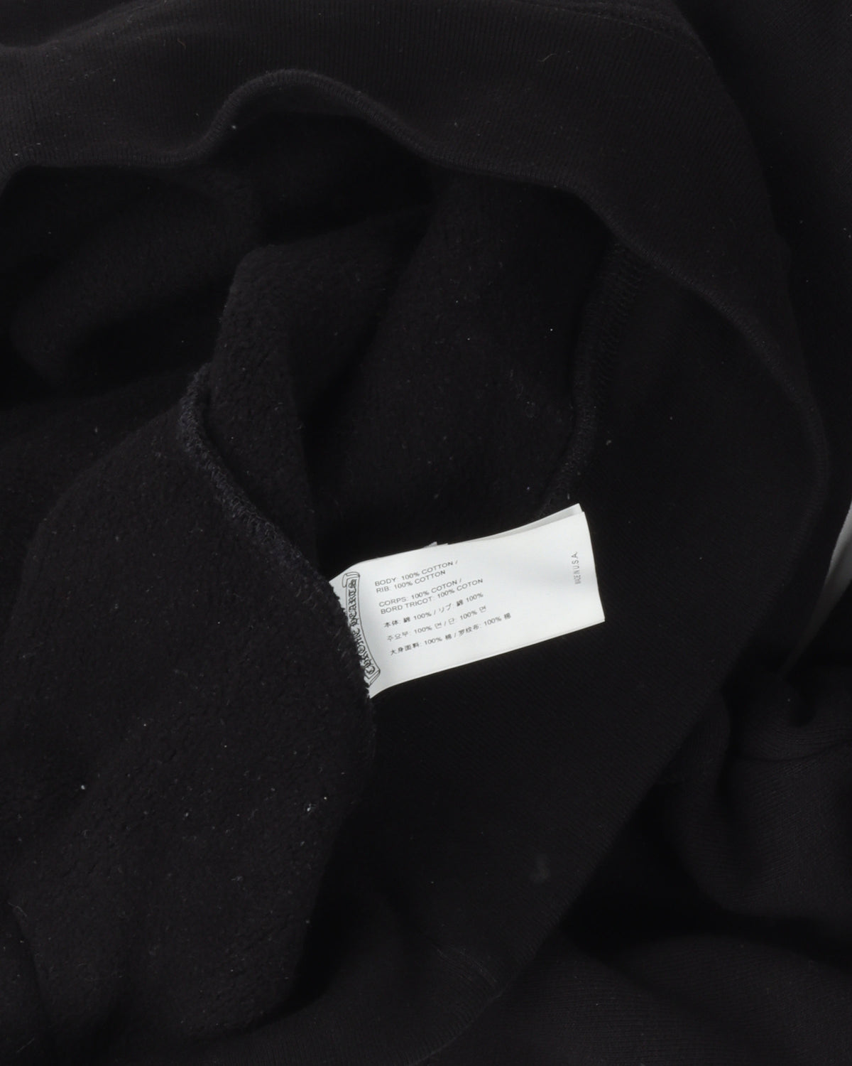 Embroidered Quarter Zip Sweatshirt