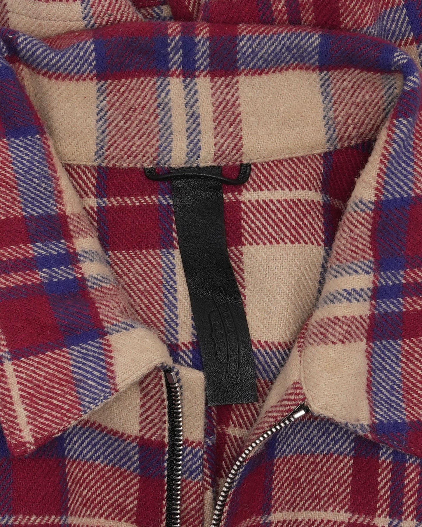 Quarter Zip Flannel Pullover Shirt