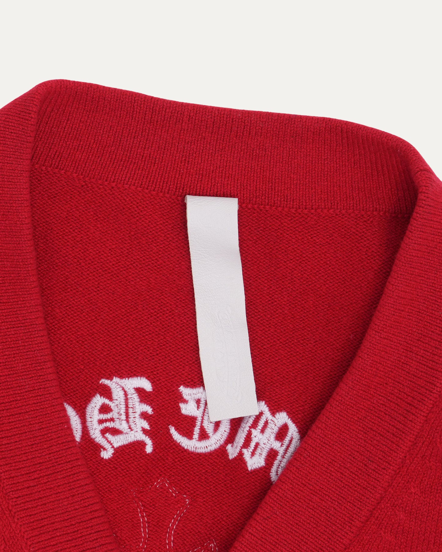 Cross Patch Cashmere Cardigan