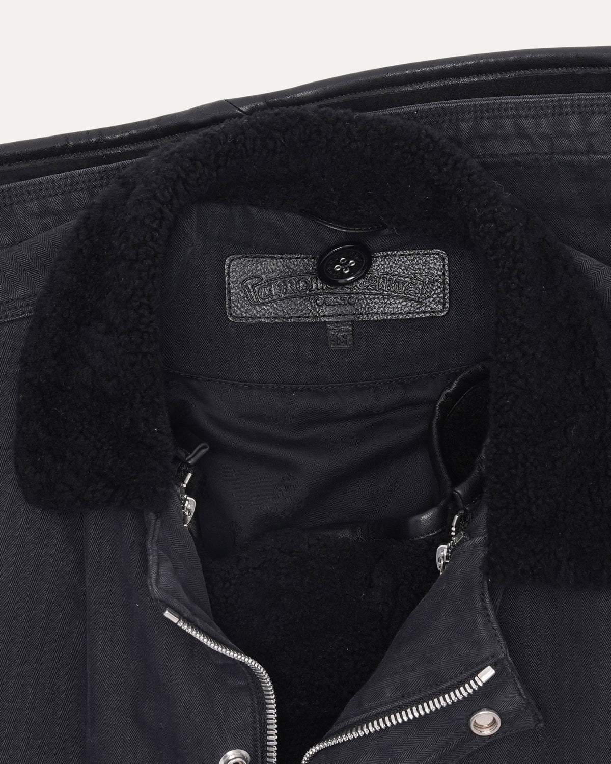 Shearling Lined HBT Give Me Fire Jacket