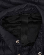 Cross Patch Nylon Insulated Shirt Jacket