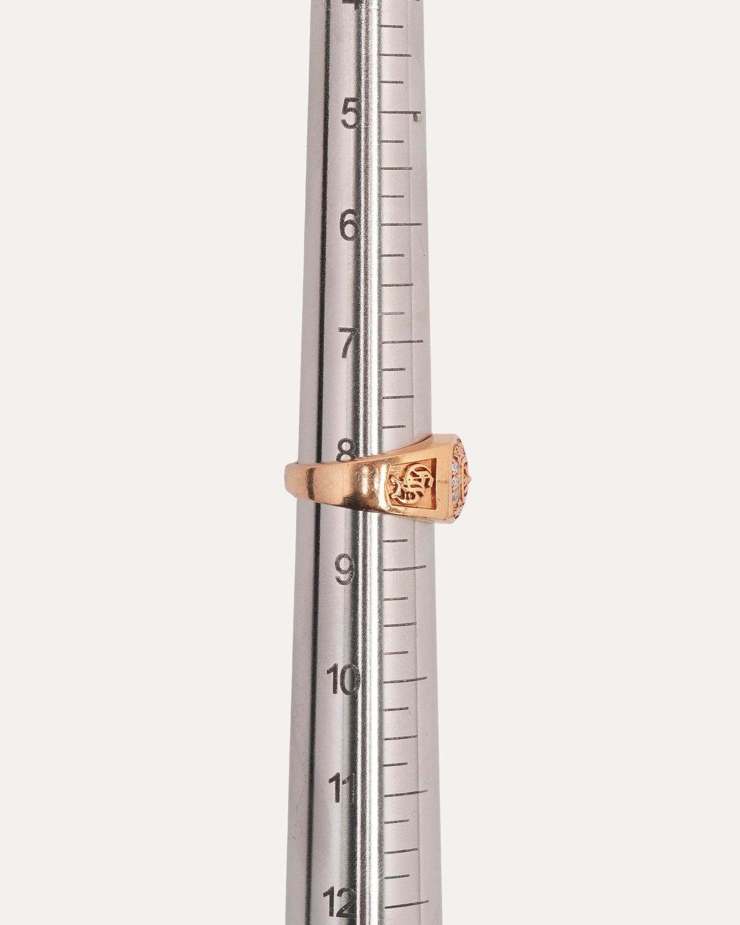Gold & Diamond Small Championship Ring