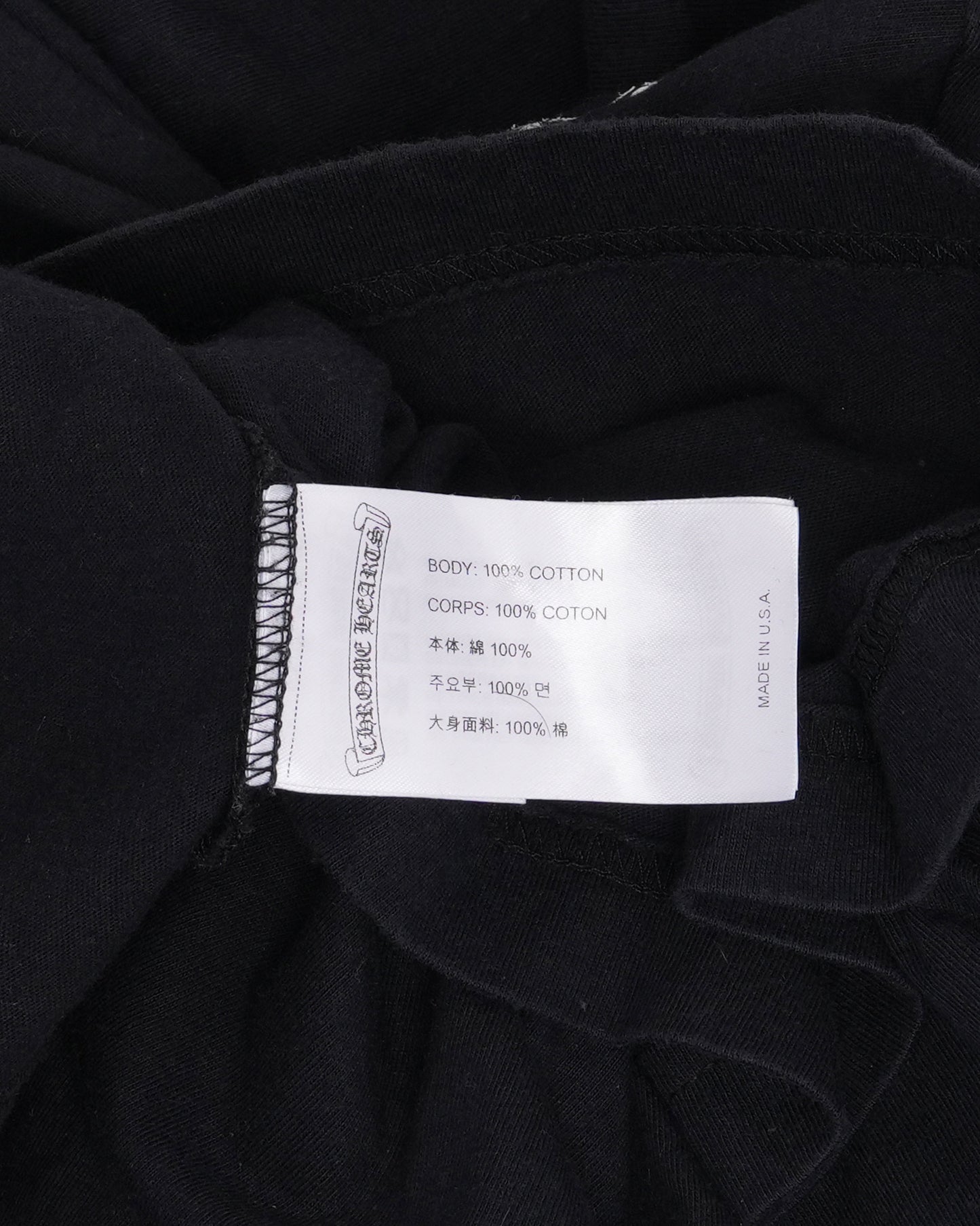 Eyechart Multi Motif Long Sleeve Pocket T-Shirt