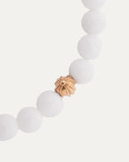 22k Gold Fleur Bead Bracelet