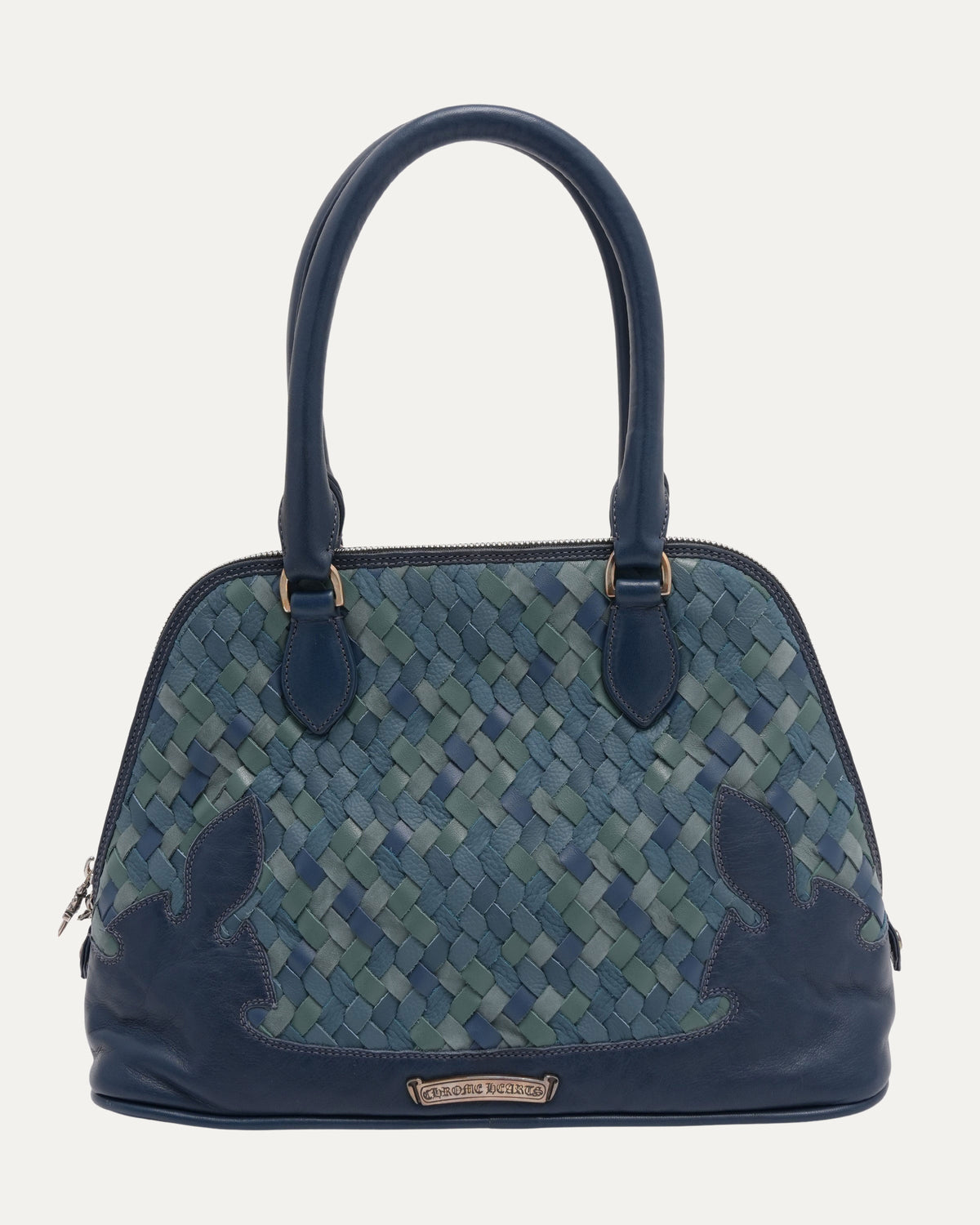 Small Woven Slouchy Mo Bag