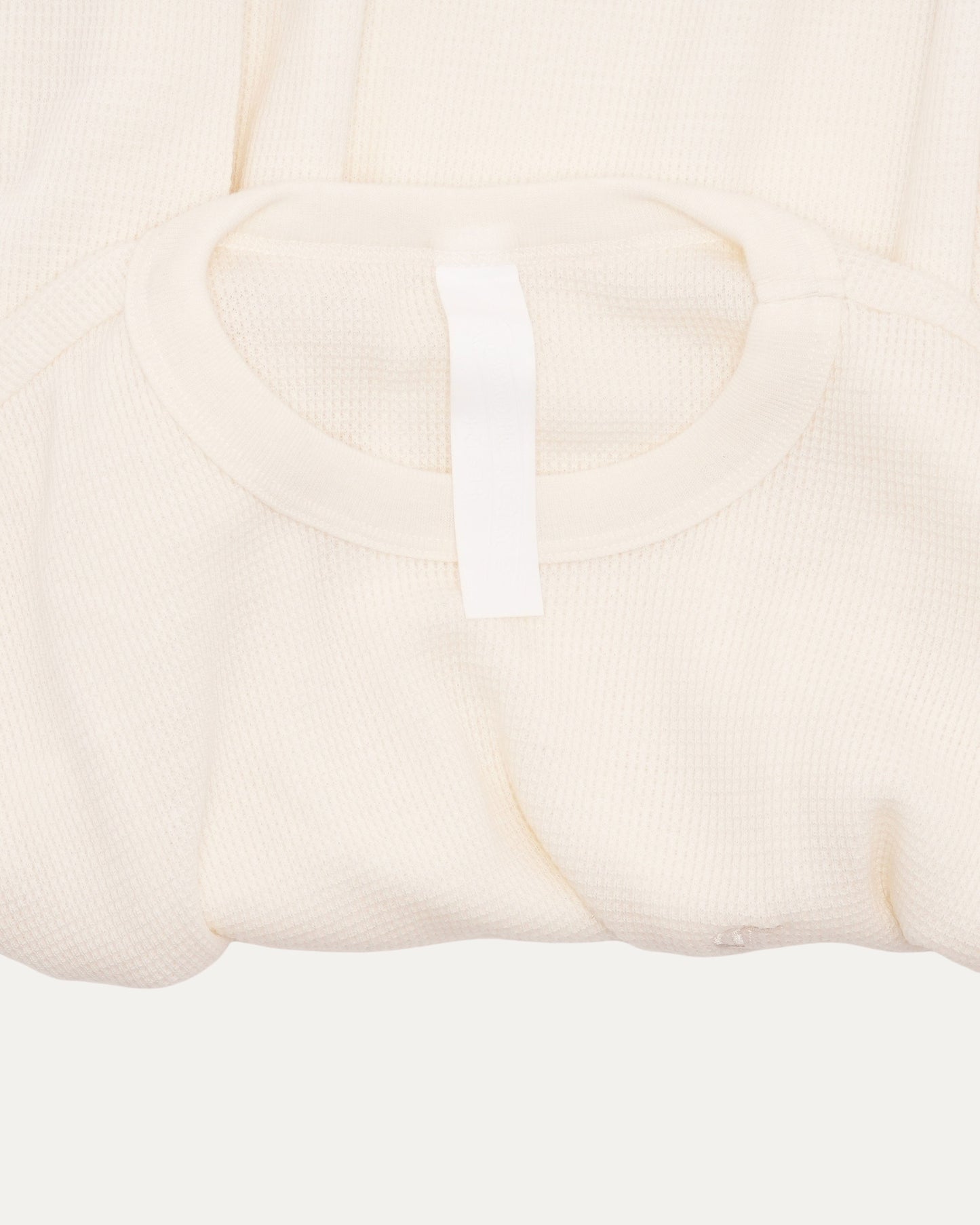Embroidered Thermal Long Sleeve T-Shirt