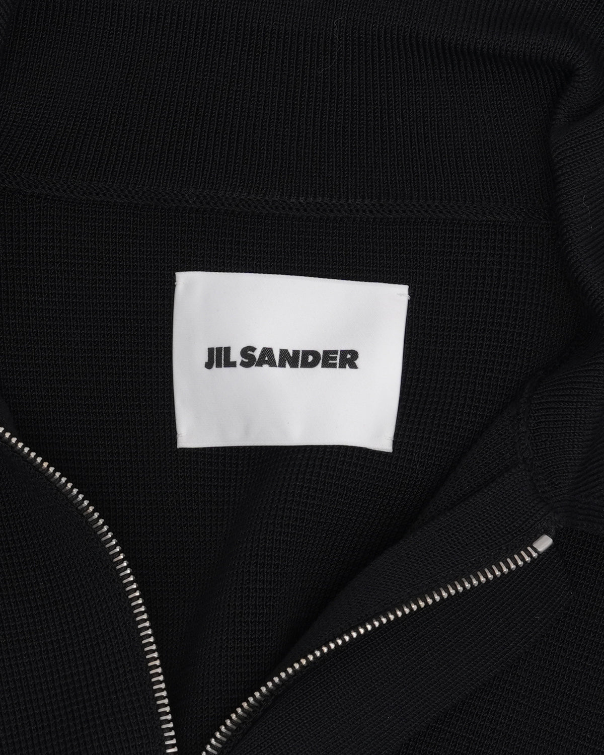 Ribbed Zip Polo