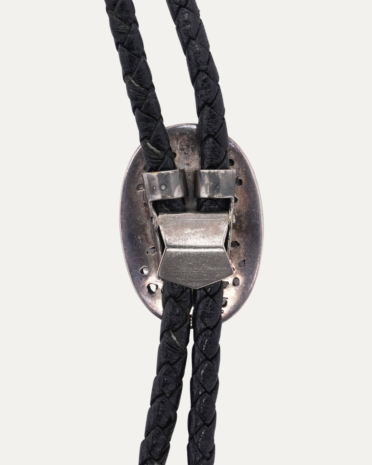 Oval Cross Bolo Tie