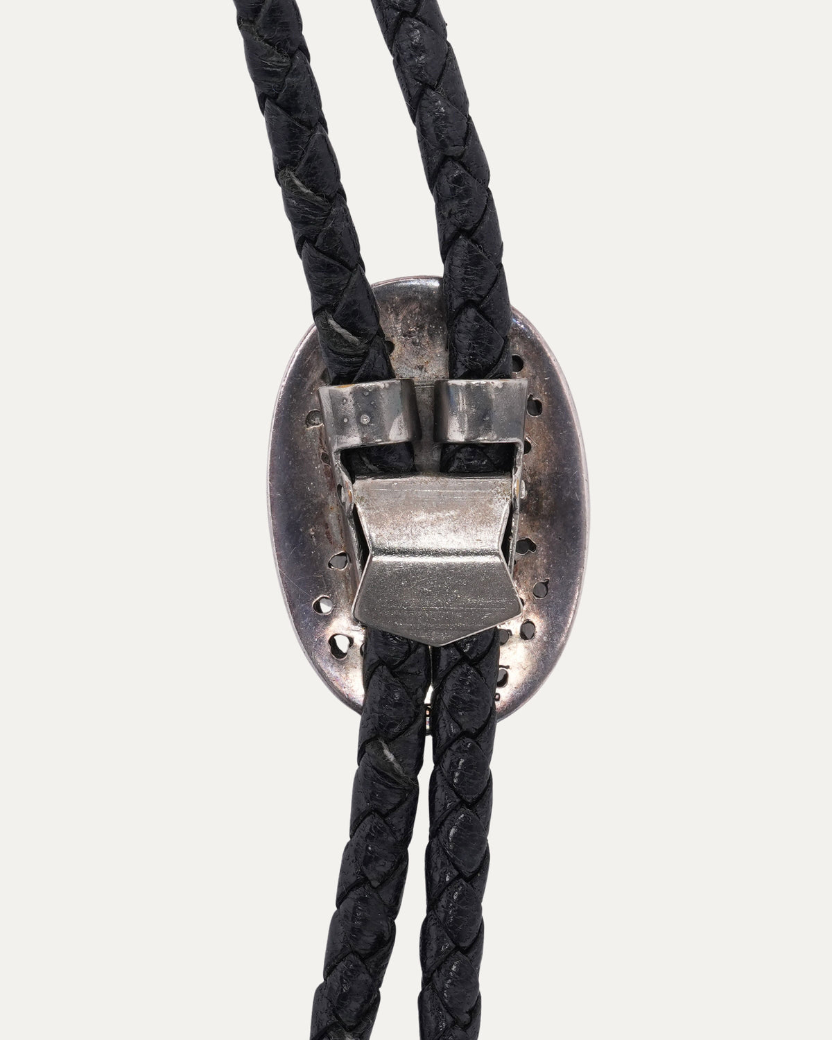 Oval Cross Bolo Tie