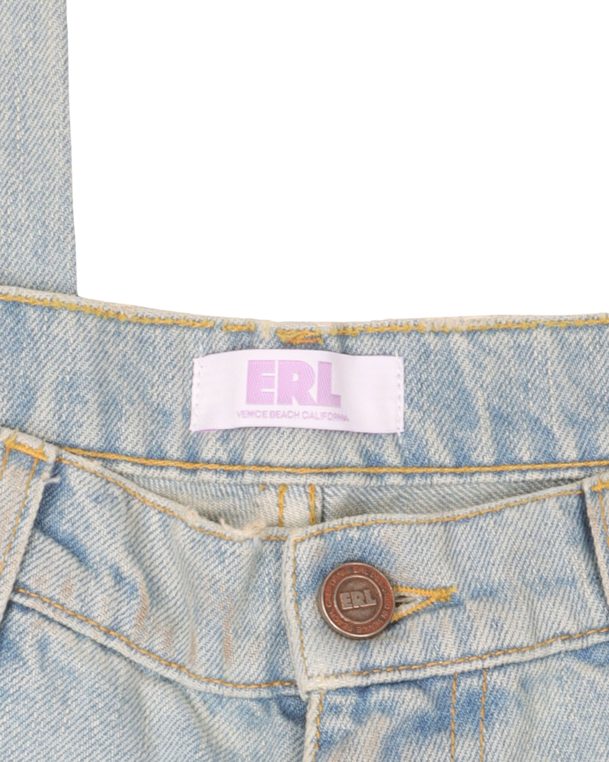 Light Wash Raw Hem Wide Leg Jeans