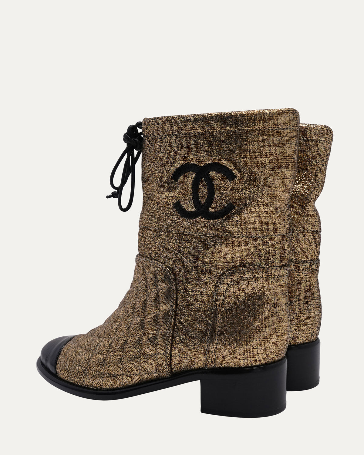 2018 Interlocking CC Logo Boots