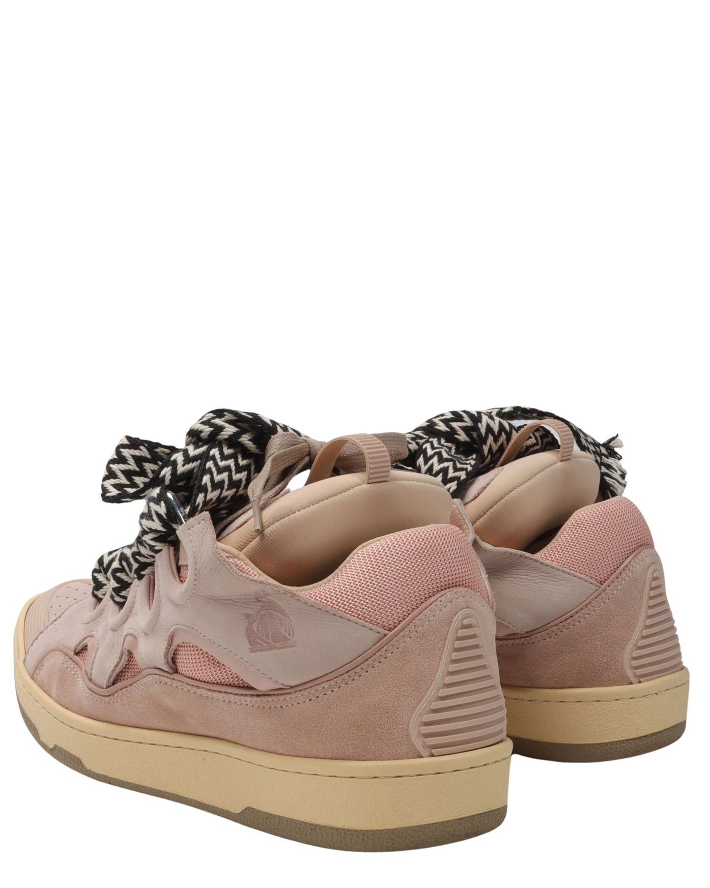 Leather Curb Sneakers