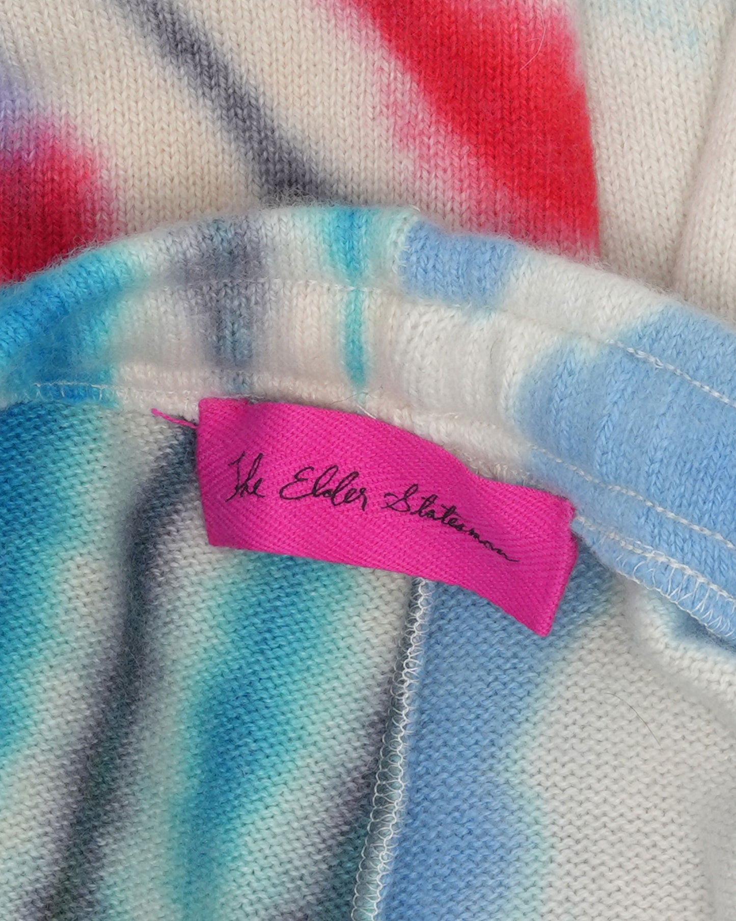 Tie Dye Cashmere Sweatpants