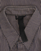 Hickory Stripe Cross Patch Chore Coat