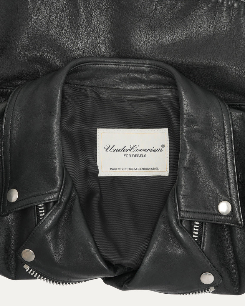 Leather Double Rider Jacket