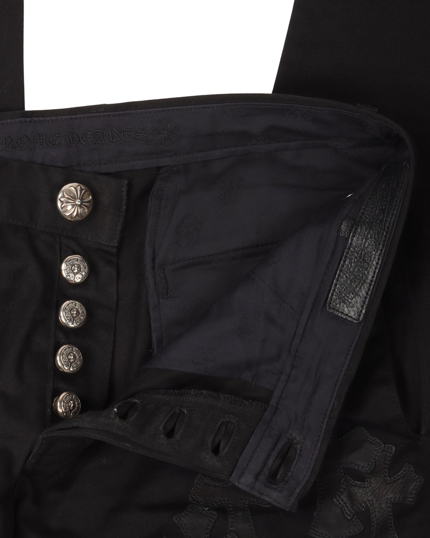 Cross Patch Chino Pants