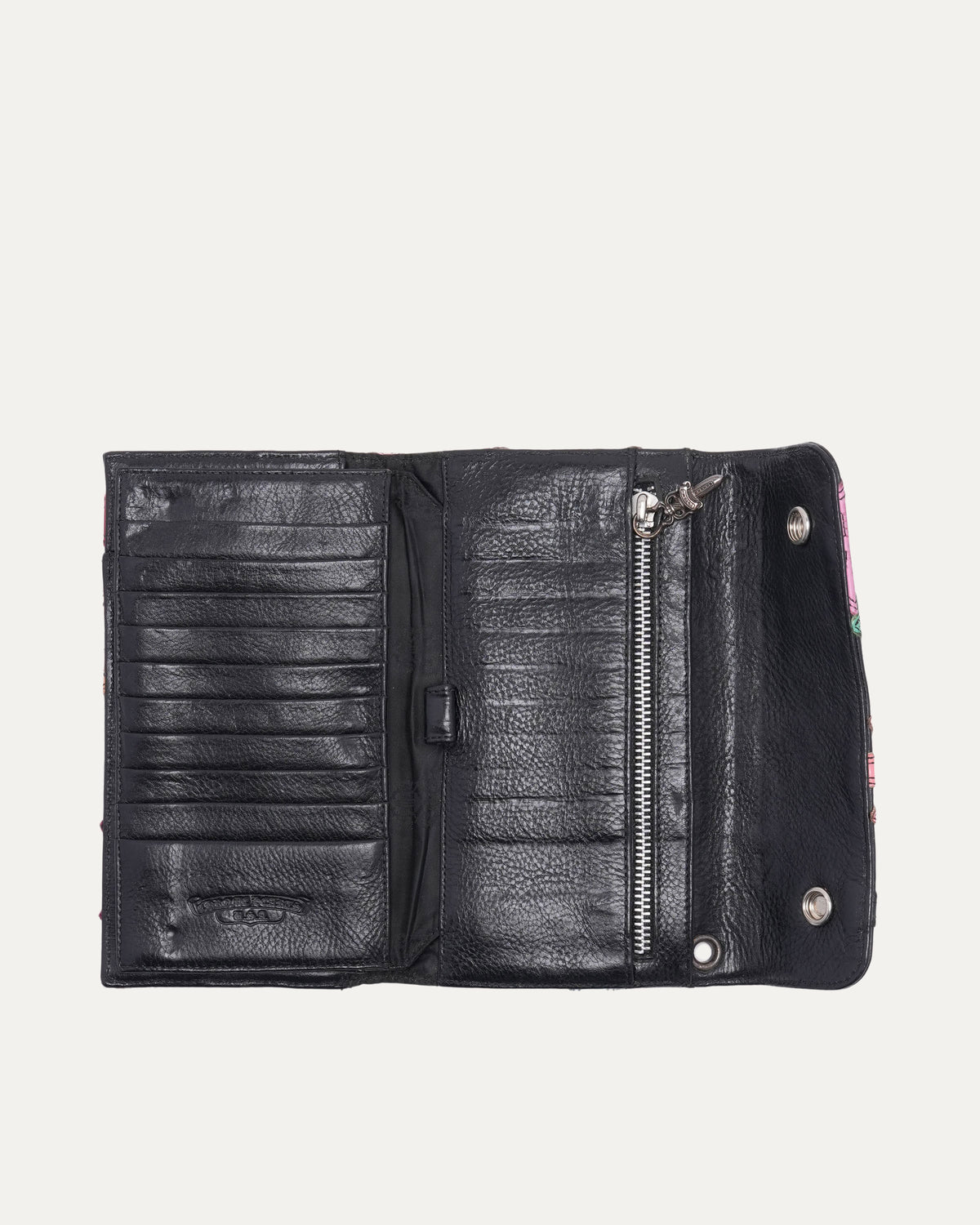 Multicolor Cross Patch 'WAVE' Wallet