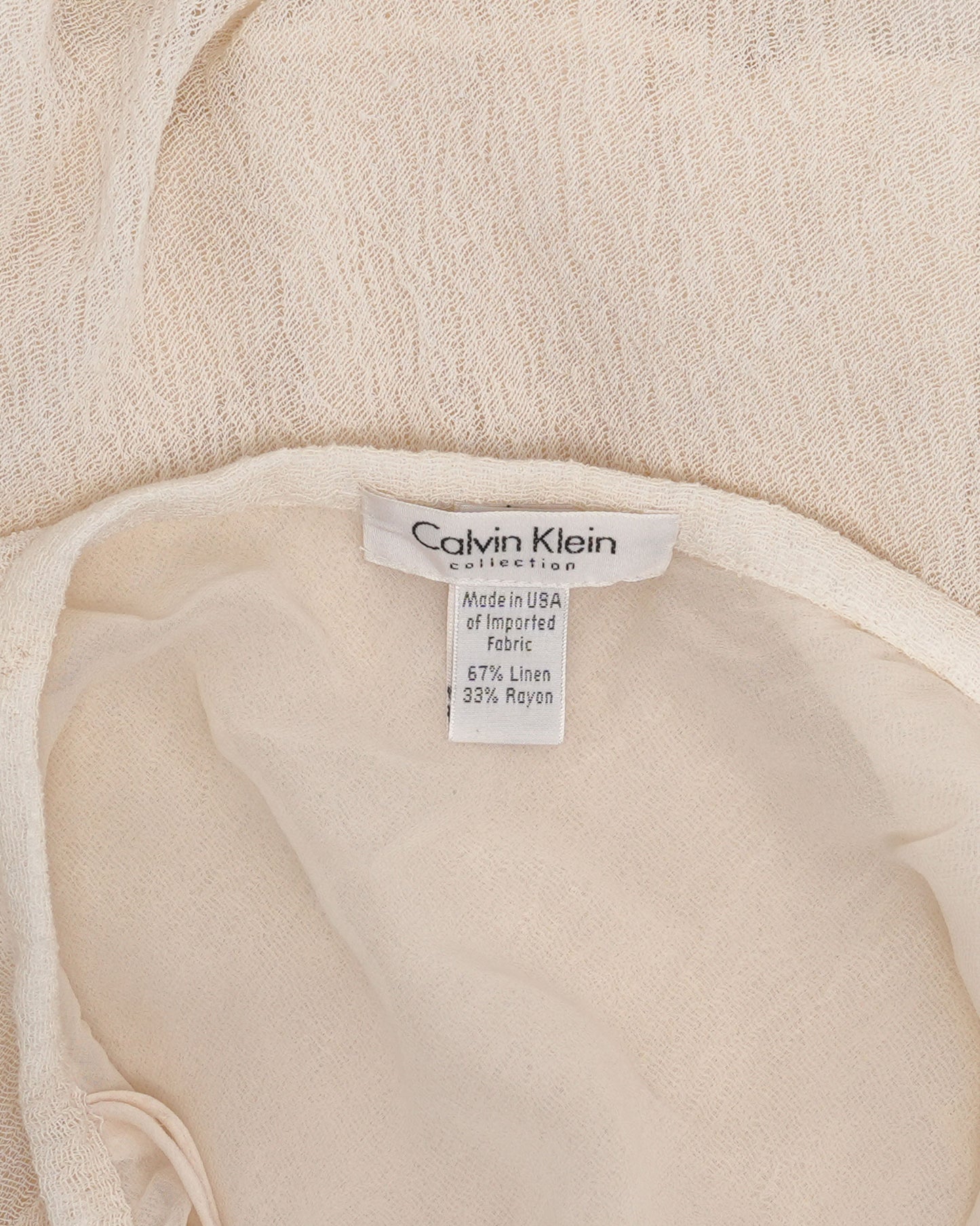 Linen Blend Skirt