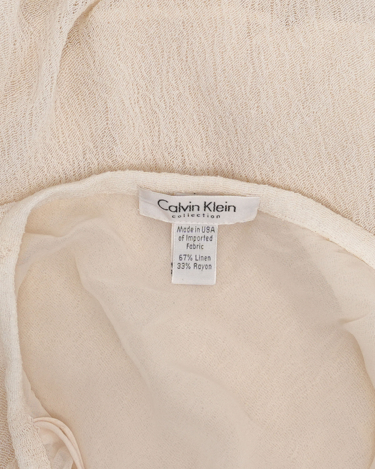 Linen Blend Skirt
