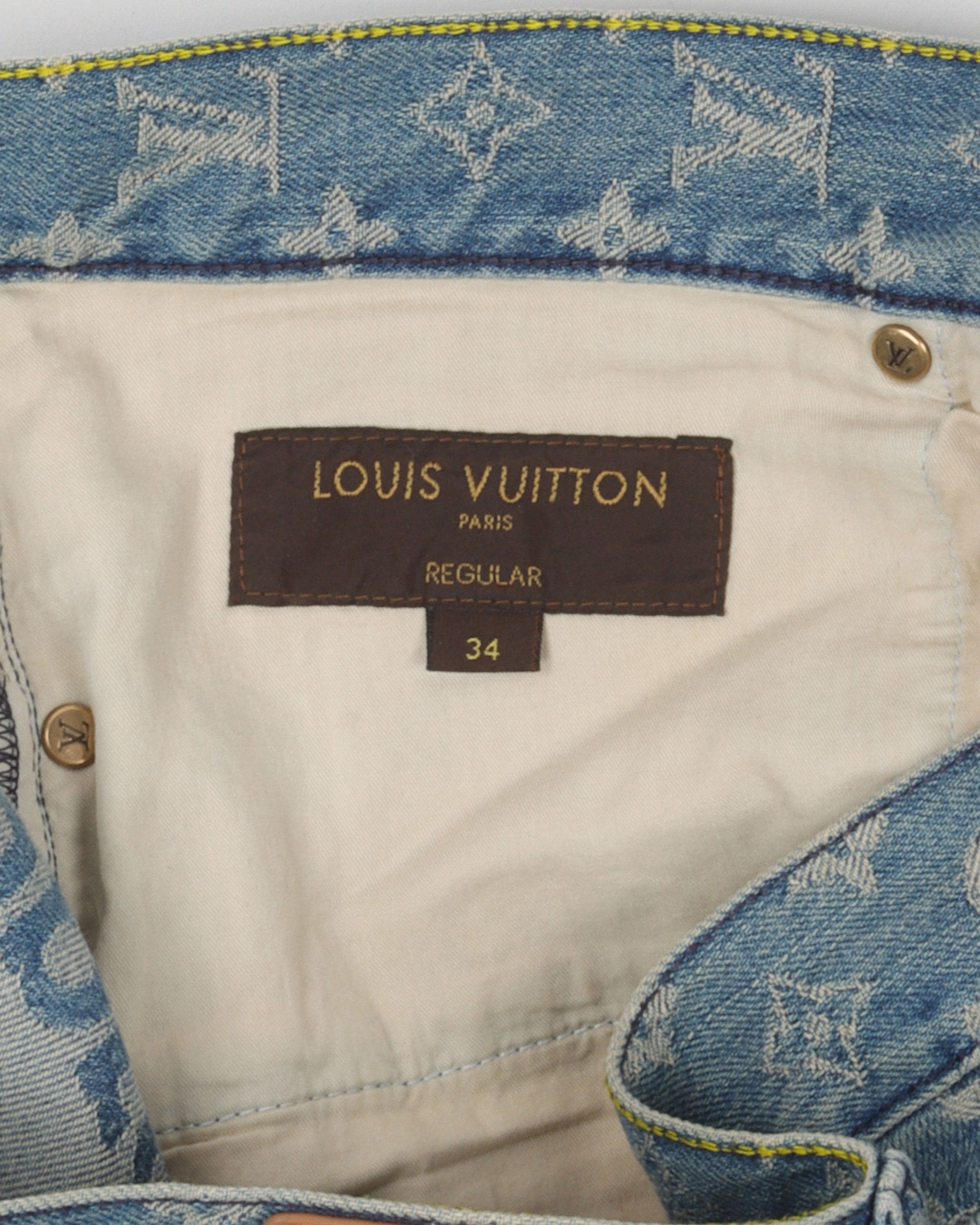 Louis Vuitton x Supreme blue Denim - Jeans Jackets in 2023