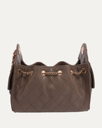 Caviar Leather Quilted Mini 25 Hobo Bag
