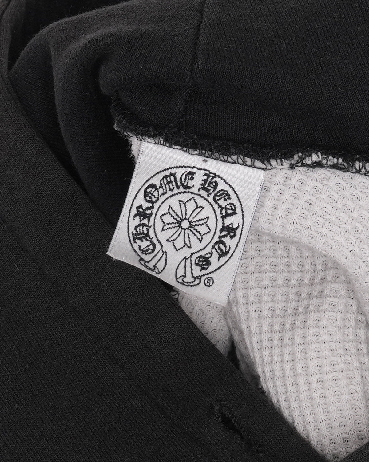 Vintage Tonal Horseshoe Logo Thermal Lined Hoodie