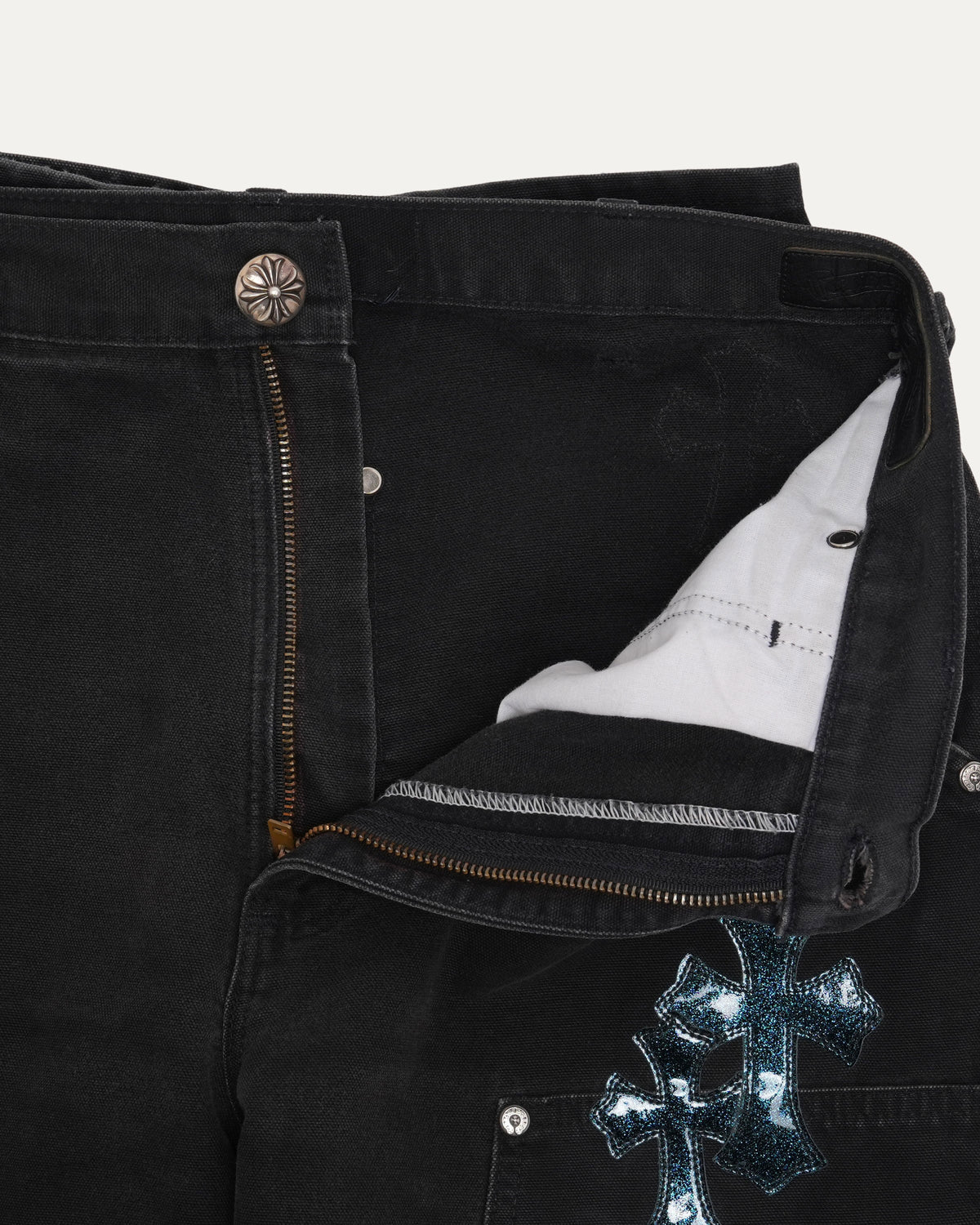St. Barth Exclusive Carhartt Cross Patch Double Knee Carpenter Pants