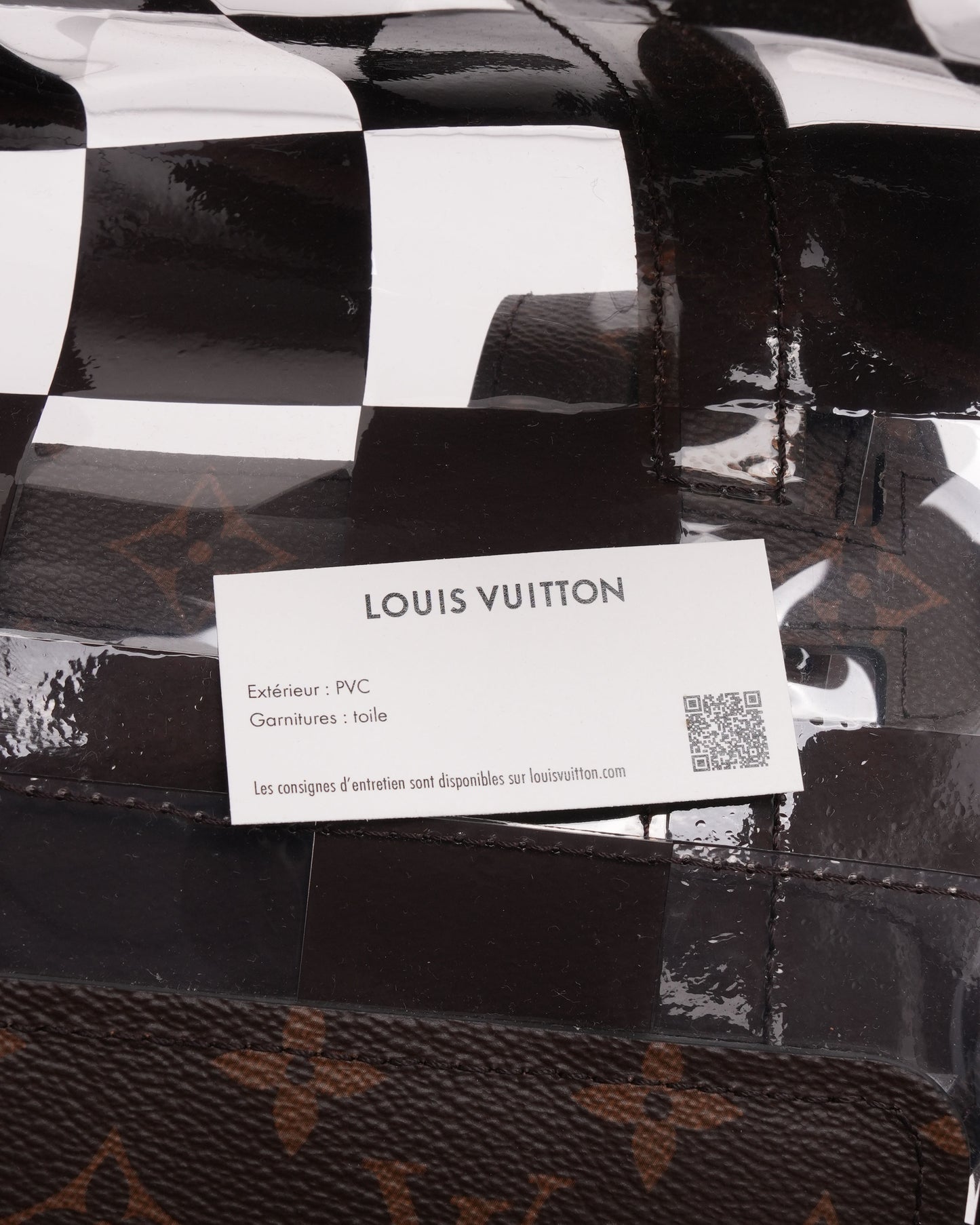 PVC Damier Monogram Christopher Backpack