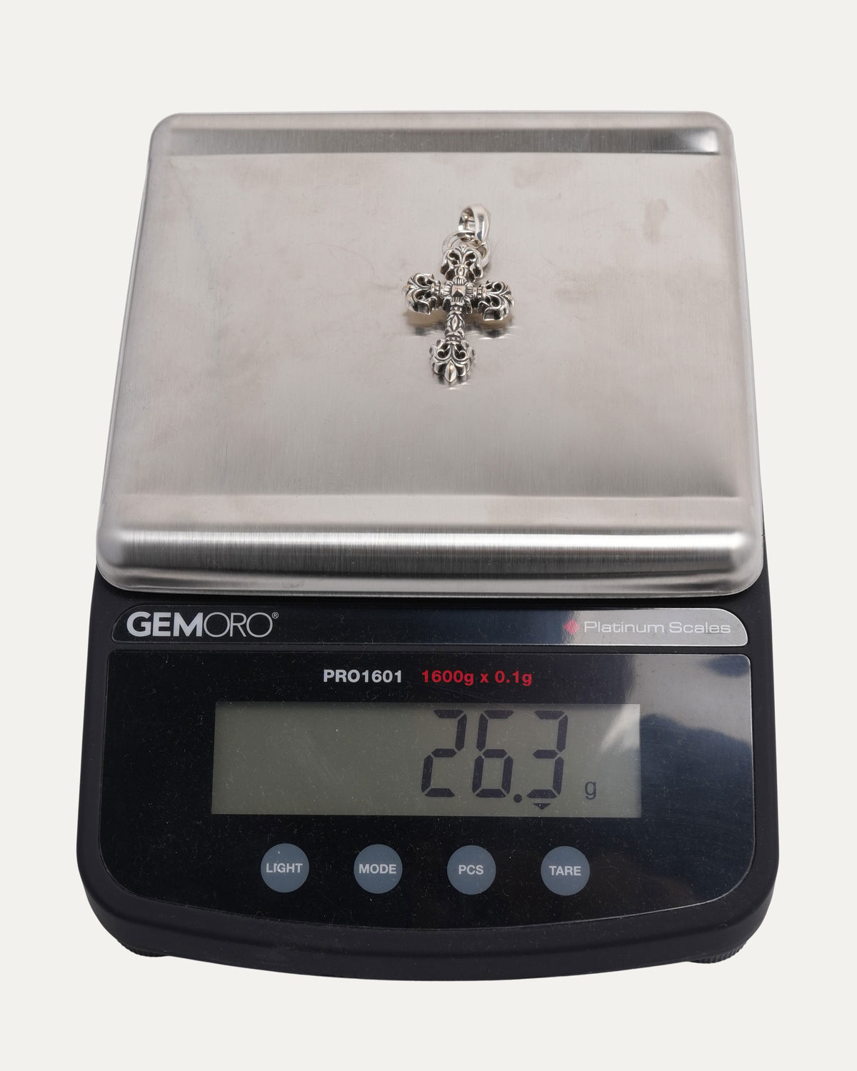 Filigree Cross Pendant with Bale