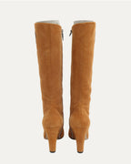 Suede Sugar Jones Cross Patch Boots