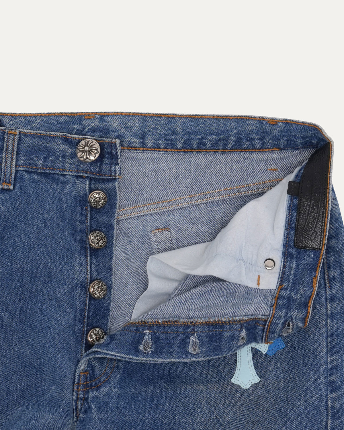 Levi's 501 Cross Patch Jeans
