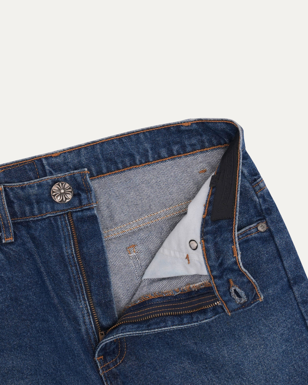 Levi's 517 Orange Tab Cross Patch Jeans