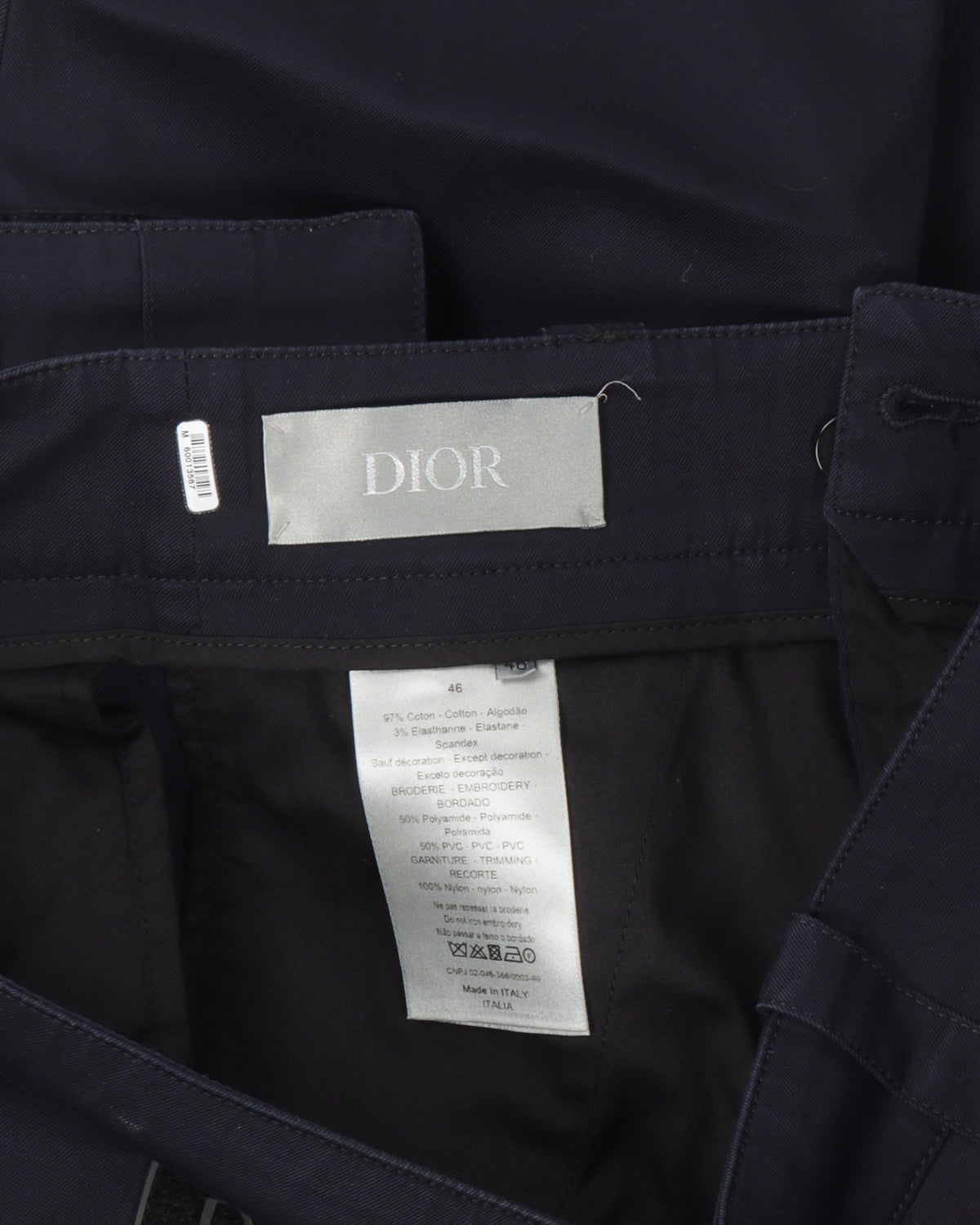 Nylon Cargo Pants